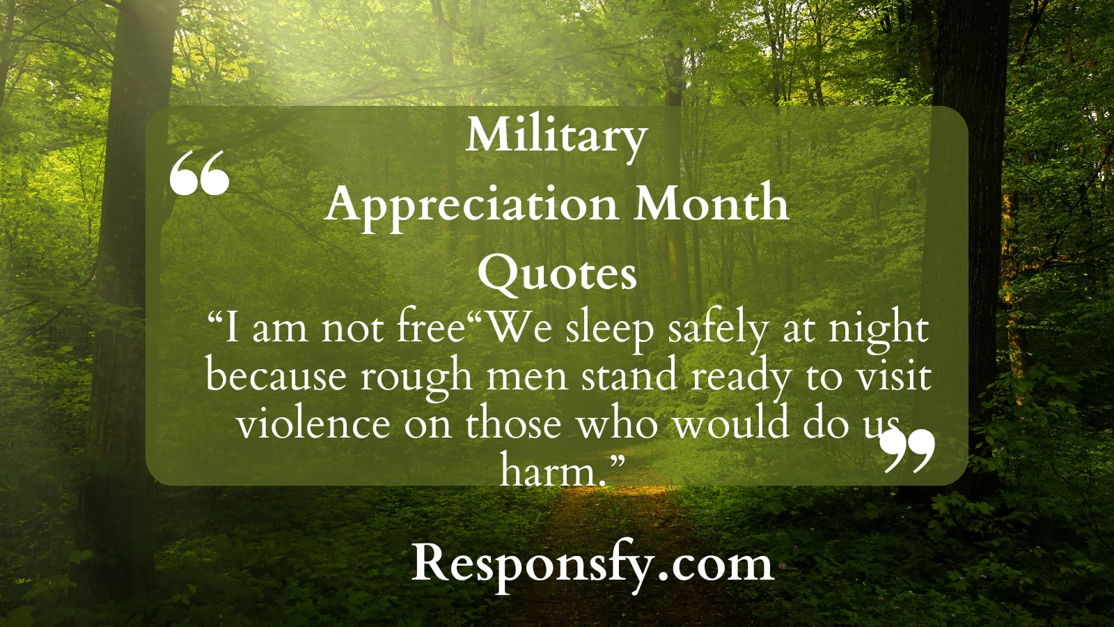 Read more about the article Top Military Appreciation Month Quotes In 2025